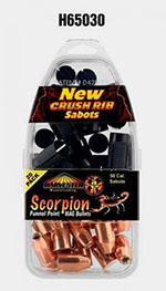 Scorpion - 50 Cal. Sabot 300gr. .451 Funnel Point Mag Bullet