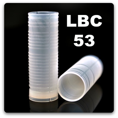 LBC 53mm 12ga wad unslit (250/bag)