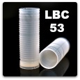 LBC 53mm 12ga Unslit Wad (250/bag)