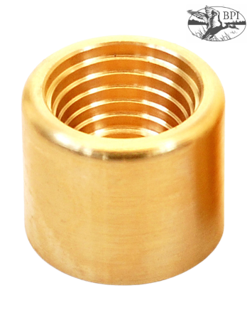 OMV Brass Grooved Bobbin (fits below fold crimp station)