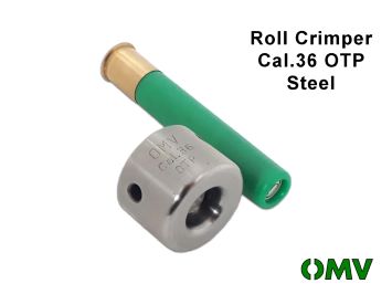 OMV OTP Plastic Hull Roll Crimper, Round Edge (Steel) .410