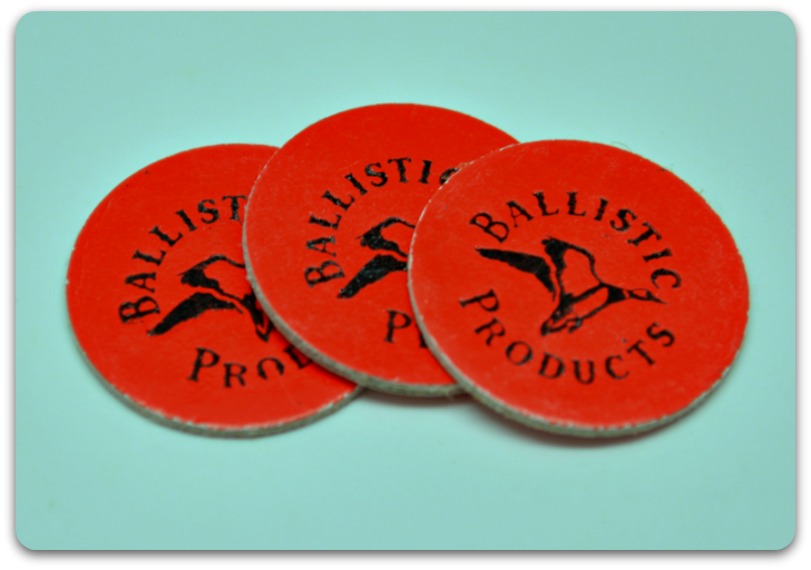BPI Logo Red 12ga Overshot Card (500/bag)