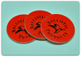 BPI Logo Red 12ga Overshot Card (500/bag)