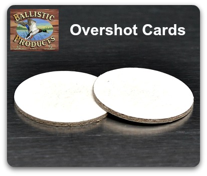 Overshot Cards (500/bag)