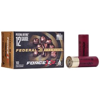 Federal  Force X2 12ga 2.75 9 pellet 00-buck (bx/10)