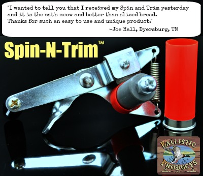 Spin-N-Trim Hull Trimmer 12ga