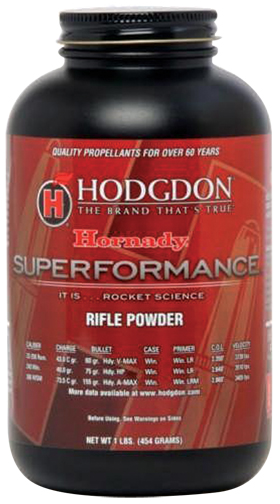 Hodgdon SUPERFORMANCE Rifle Powder 1#