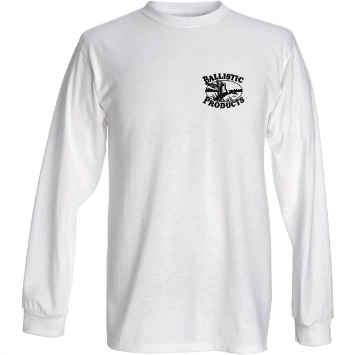 BP Logo Long-sleeve White T-Shirt