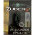 Zuber 12ga 2.75 9 pellet 00-buck (10/box)