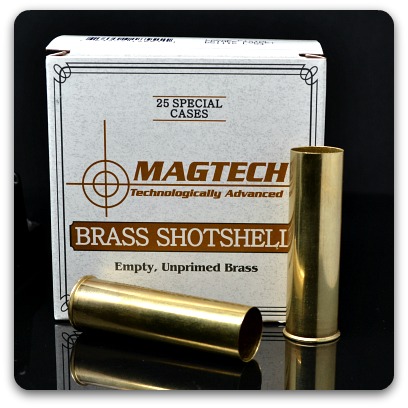 MagTech 24ga 2-1/2 empty brass shotshells for reloading